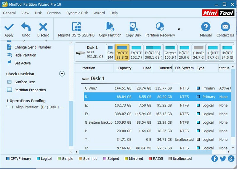 minitool partition wizard 5.2