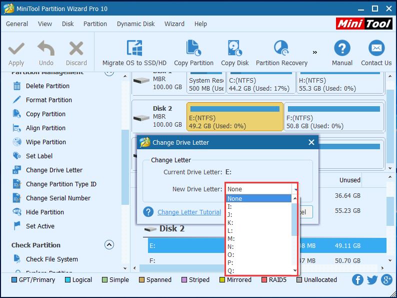 How to change drive Letter partition software Partition Wizard Helps How to change drive Letter partition software Partition Wizard Helps
