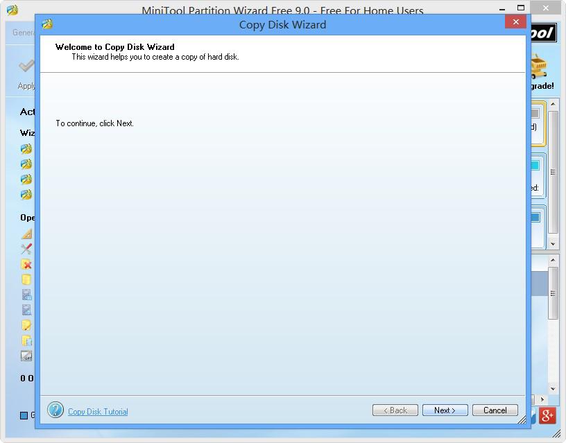 Copy Disk Wizard on partition manager Partition Wizard Help