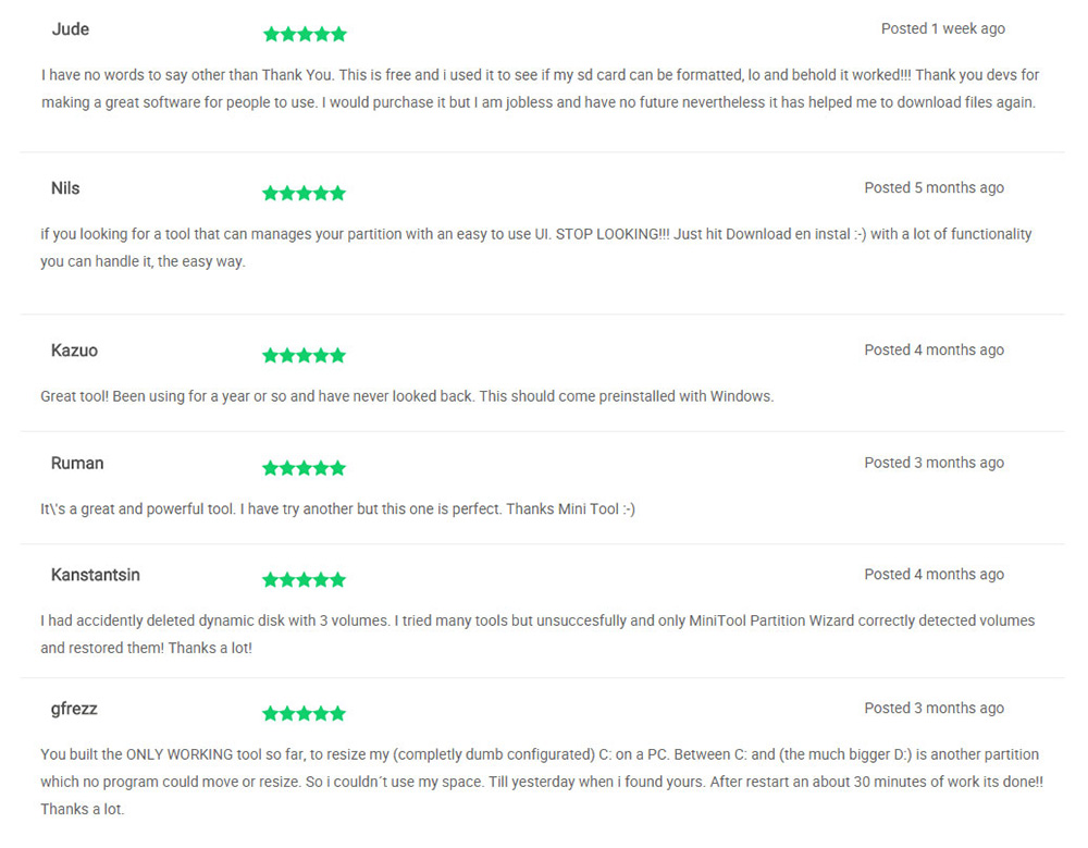 Top Customer Reviews