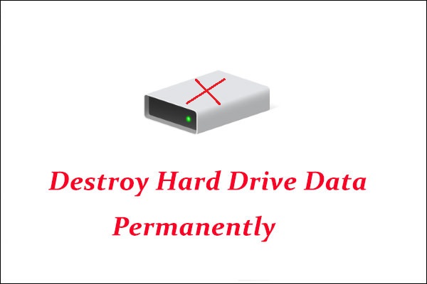 The Best Way to Destroy Hard Drive Data Permanently in Windows 10