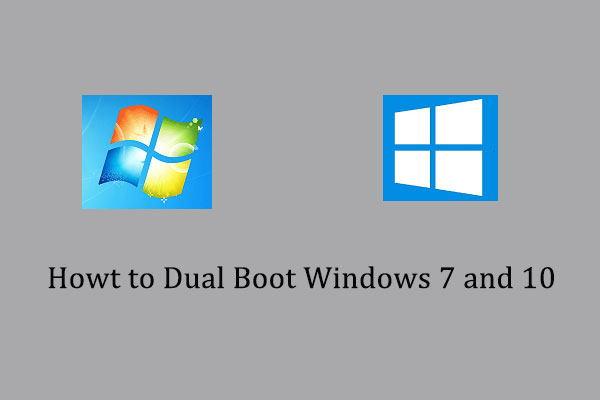 Free Way to Dual Boot Windows 7 and Windows 10