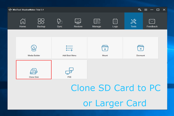 Use Freeware to Clone SD Card to PC or Larger Card Easily Now!