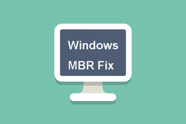 Step-by-Step Guide to Repair and Fix MBR Windows 7/8/8.1/10
