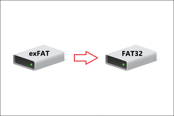 3 Quick Fixes to Change exFAT to FAT32 File System Windows 10