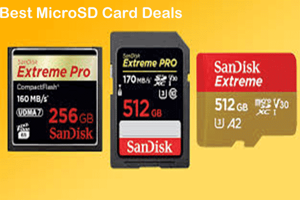 Best MicroSD Card Deals for Smartphone, Action Cameras & Drones
