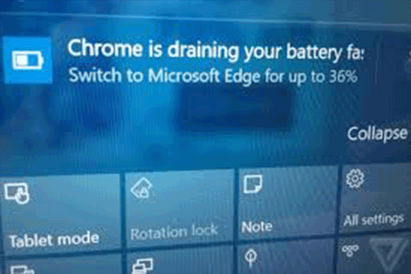Windows 10 Notifications Tell Firefox Users to Use Edge