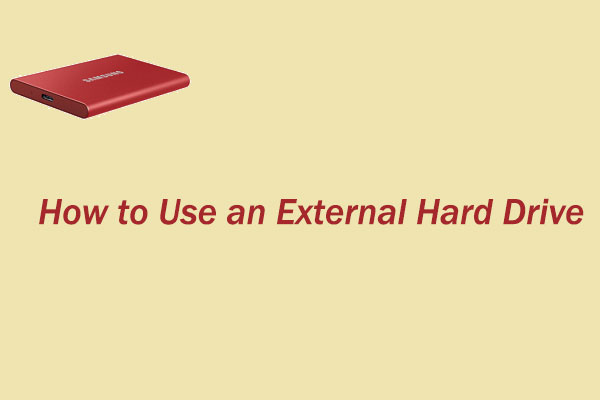 How to Use an External Hard Drive in Windows 10