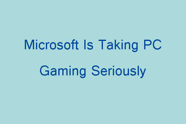 Microsoft Is Taking PC Gaming Seriously, Taking Gears 5 for Example