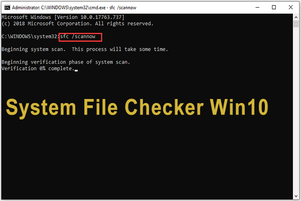 The Detailed Information about System File Checker Windows 10