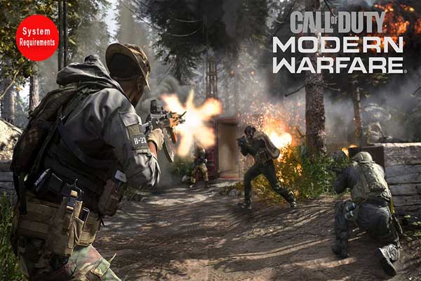 Minimum and Recommended System Requirements for Call of Duty: Modern Warfare  on PC