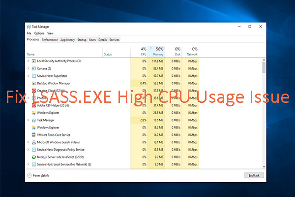 How to Fix LSASS.EXE High CPU/Memory Usage Issue on Task Manager