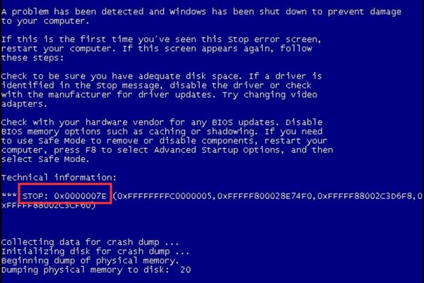 Top 8 Fixes to Solve BSOD 0x0000007e Error – Try Them Now