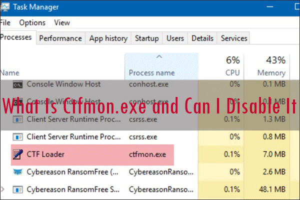 What Is Ctfmon.exe and Can I Disable It on Windows PC