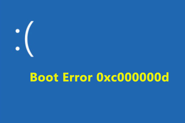 How to Fix Windows Boot Error 0xc000000d PC Needs to Be Repaired