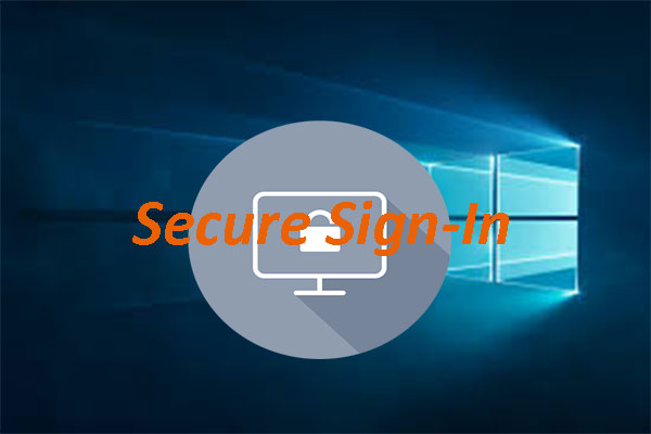 How to Enable Secure Sign-In for Windows 10
