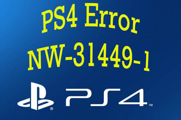 4 Solutions to Fix an Error Has Occurred PS4 Sign in Error - MiniTool  Partition Wizard