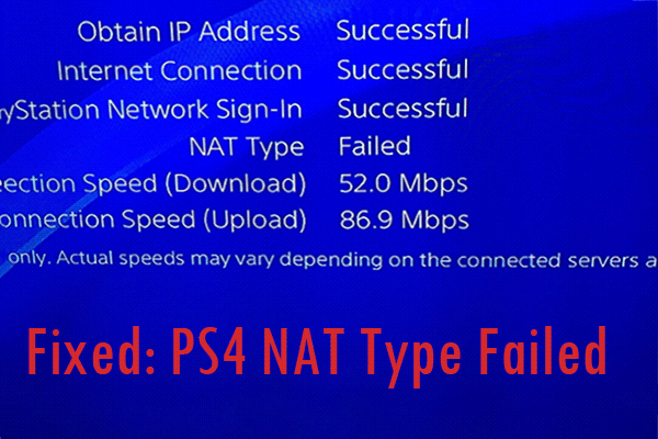 How to Solve “PlayStation Network Sign-In: Failed”? 6 Solutions - MiniTool  Partition Wizard