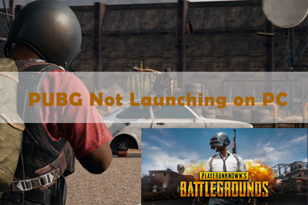 How to Fix PUBG Not Launching on PC - MiniTool Partition Wizard