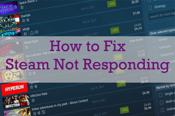Fixed: Steam Not Responding on Your Computer (Newly Updated)
