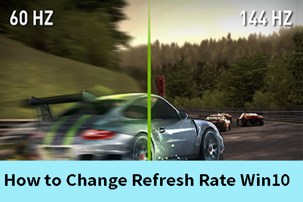 How to Change Refresh Rate on Windows 10 [Complete Guide]