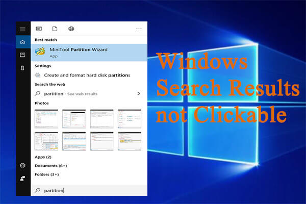 5 Methods to Resolve Windows Search Results Not Clickable