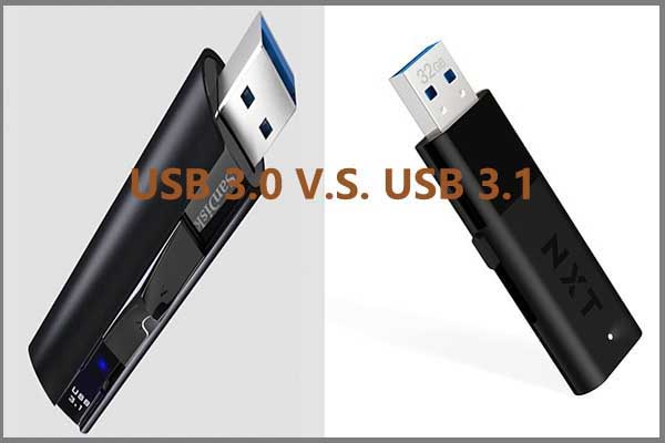 Differences Between USB 3.0 vs. 3.1 & Make a Choice Them - MiniTool Partition