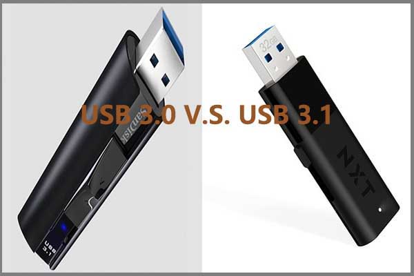 Akrobatik Mundskyl Ælte Differences Between USB 3.0 vs. 3.1 & Make a Choice from Them - MiniTool  Partition Wizard