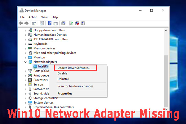Top 5 Methods to Fix Windows 10 Network Adapter Missing