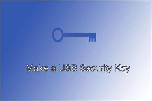 How to turn a pen drive into a security key for your Google