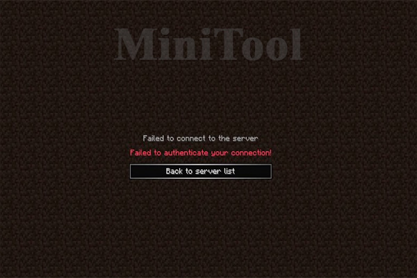 Fixed: Minecraft Failed to Authenticate Your Connection