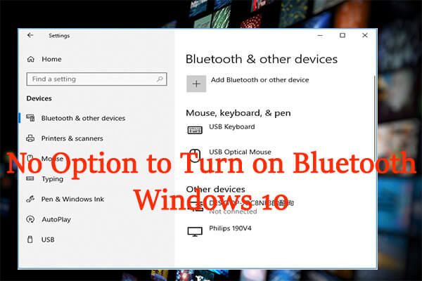 Resolved: No Option to Turn on Bluetooth Windows 10