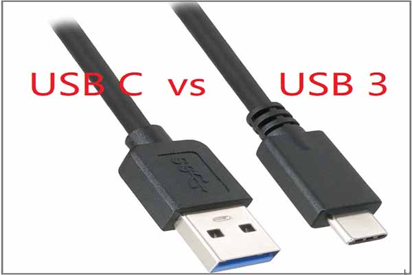 View the Main Differences on USB C VS USB 3 & Make a Choice - Partition Wizard