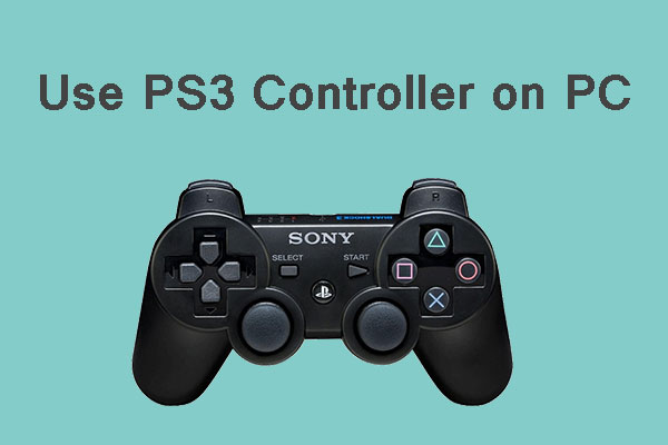 Optø, optø, frost tø Fremragende slank How to Use PS3 Controller on PS4 (Good Tips) - MiniTool Partition Wizard