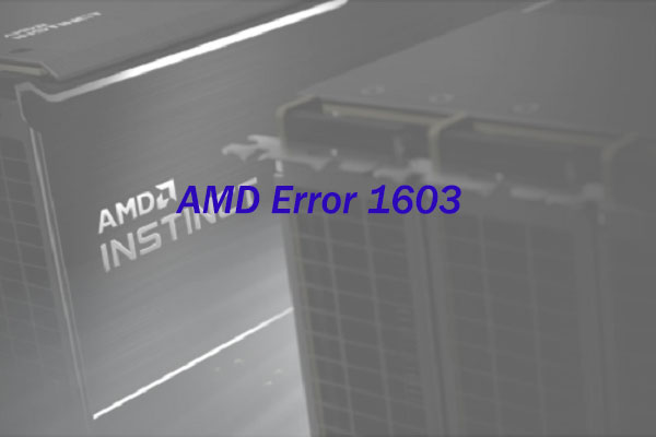 Amd 1603 shop