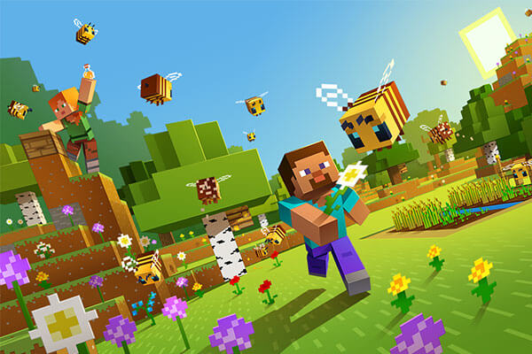 Minecraft gameplay screenshot