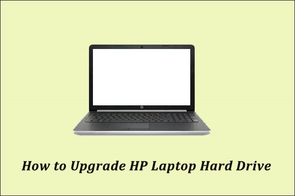 Hp laptop on sale hard drive replacement
