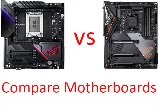 Compare Motherboards Side by Side for Gaming Desktop