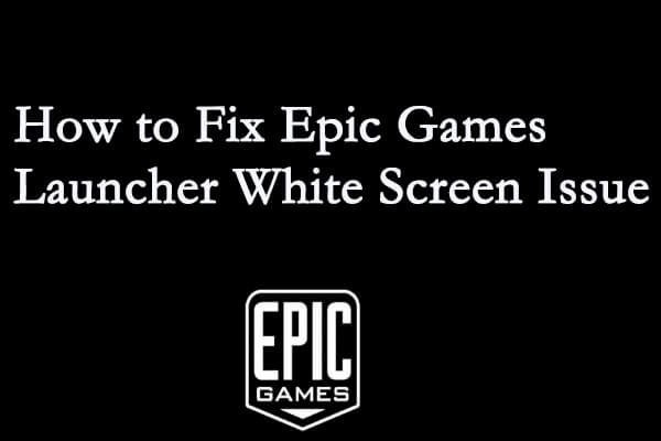 Can't Sign into Epic Games Launcher – Here Are Top 5 Solutions - MiniTool  Partition Wizard