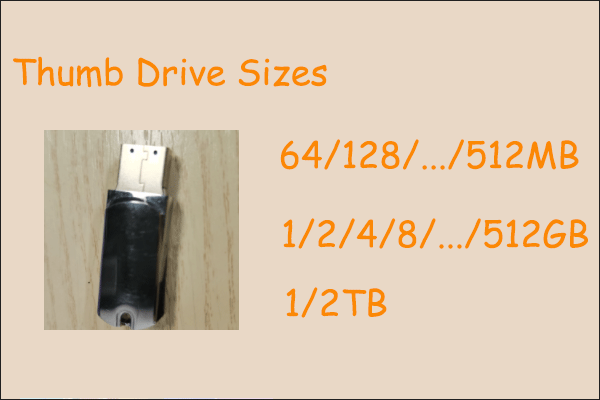 Thumb Drive Sizes: How to Pick a Right One?