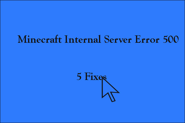 Internal error 5