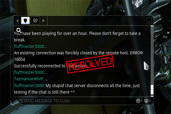 How to Fix Warframe Error 10054 – Here Are Top 5 Solutions
