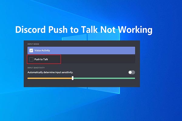 Discord Push to Talk Not Working? Try These Methods to Fix It