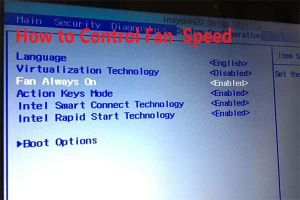 How to Control Fan Speed? Here Are Top 3 Methods for You