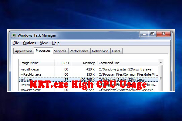 What Is MRT.exe & How to Fix Its High CPU Usage