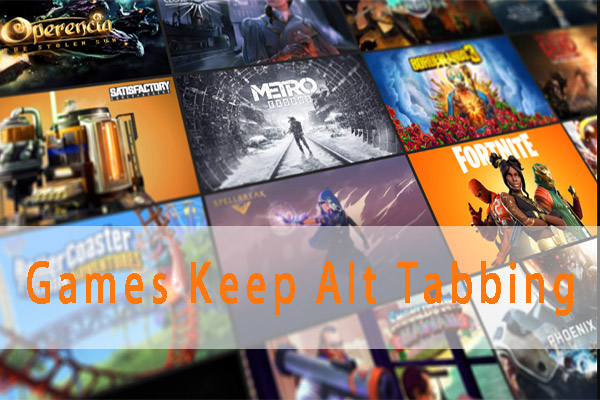 How To Tab Out Of A Game On Pc