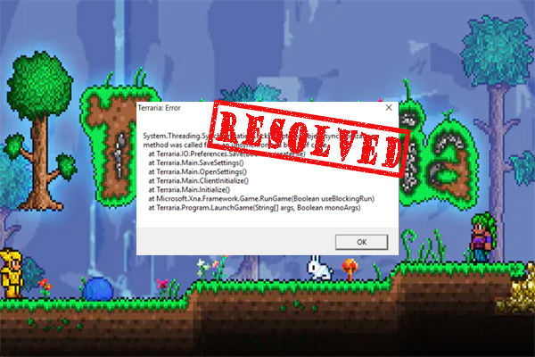 How to Fix Terraria Crashing? Here Are Top 6 Solutions