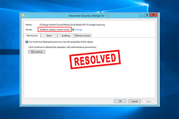 How to Fix the “Unable to Display Current Owner” Error