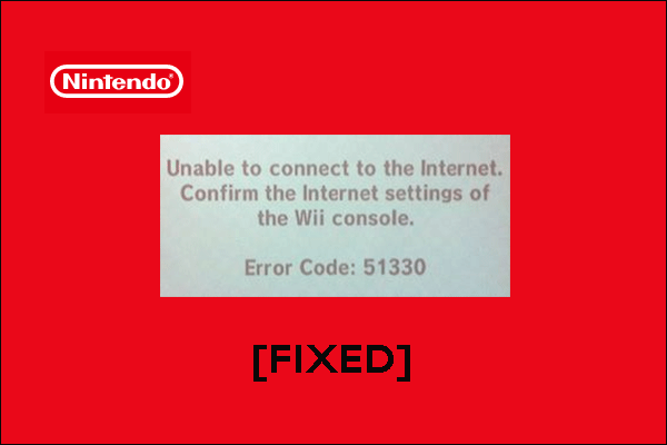 Here Are 5 Solutions to Wii Error Code 51330