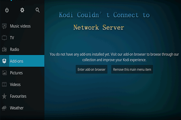 Quick Fix the Kodi Couldn’t Connect to Network Server Error